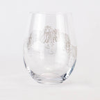 Silver Tiger Wine Glass
