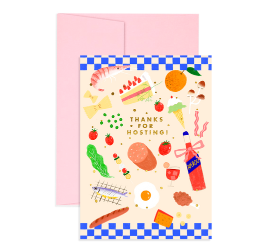 Thanks for Hosting Card