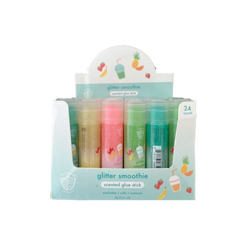 Glitter Smoothie Glue Stick