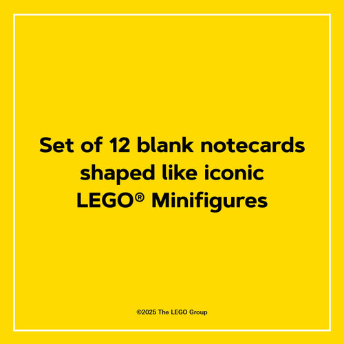 LEGO® Minifigure Notecards