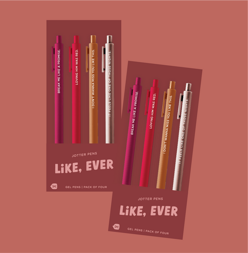 Taylor's Version Jotter Sets - Like Ever (Red)