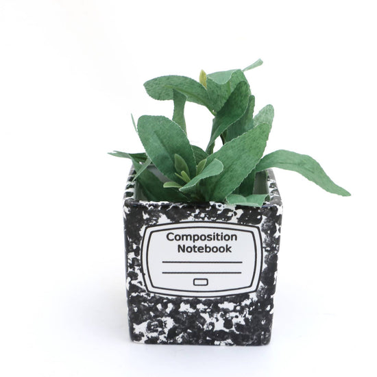 Composition Notebook Planter