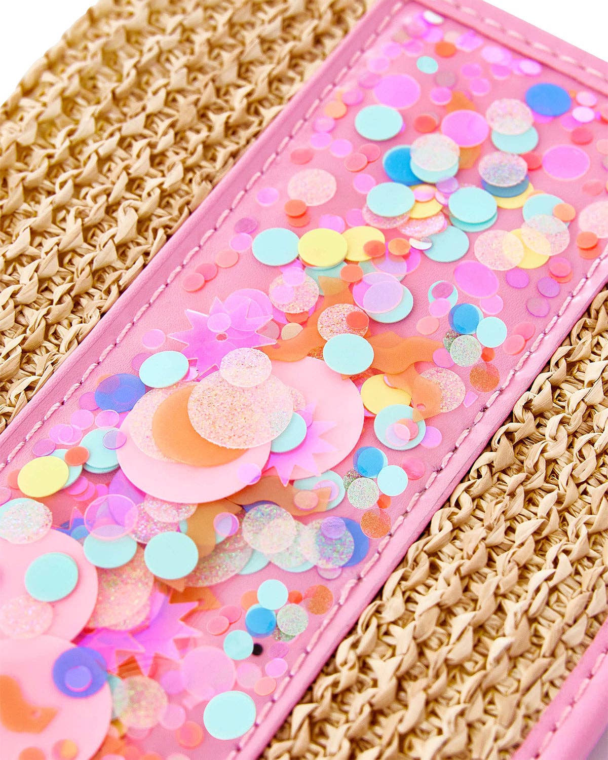 Woven Confetti Passport Holder