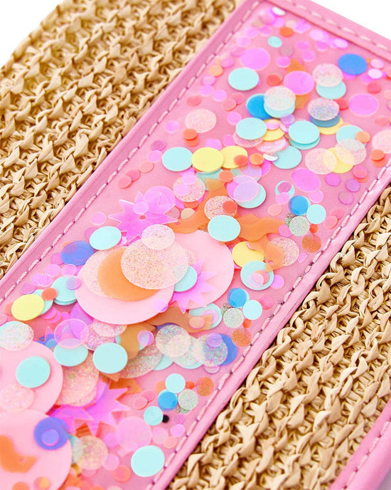Woven Confetti Passport Holder
