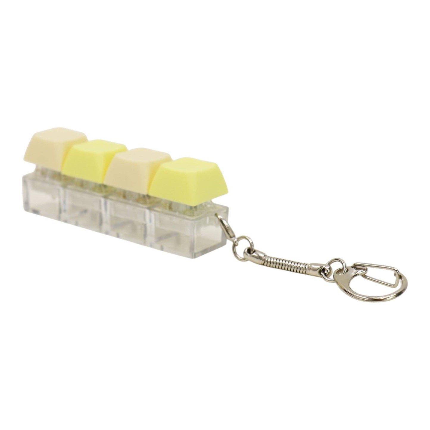 Pastel Keycap Fidget Keychain - Assorted Colors