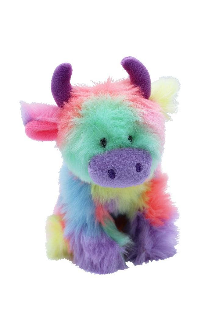 Mini Rainbow Highland Cow