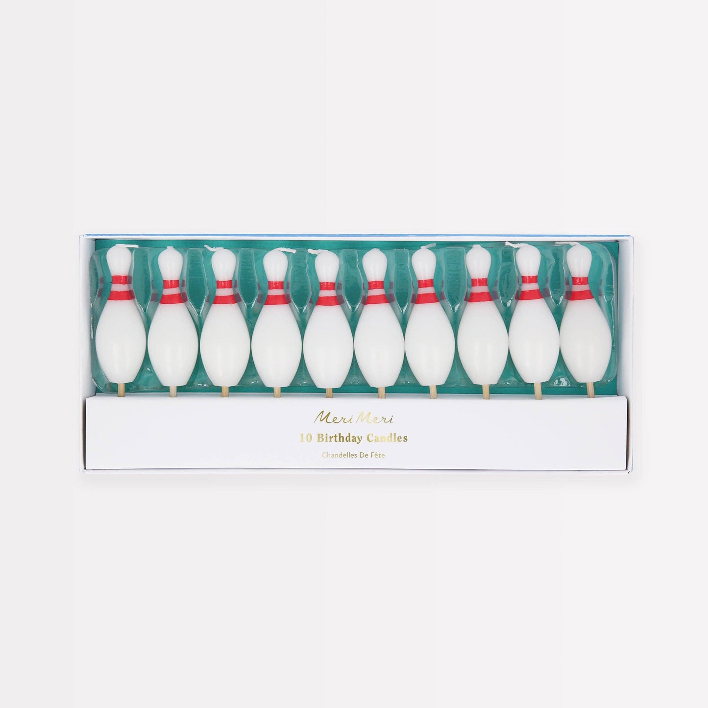 Bowling Pin Candles