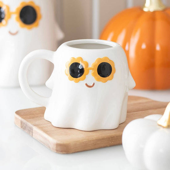 Groovy Ghost Halloween Mug