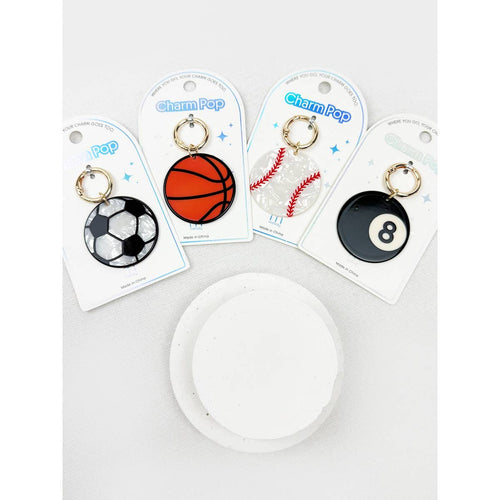 Sports Key Charm - Assorted