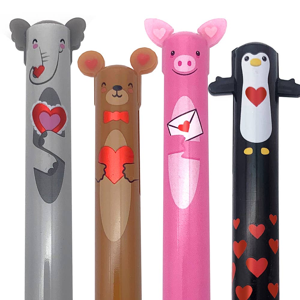 Twice as Nice Valentine 2-Color Click Pen