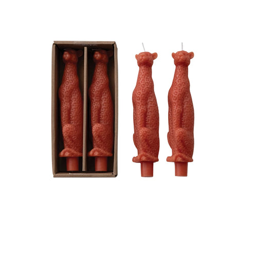 Leopard Shaped Taper Candles