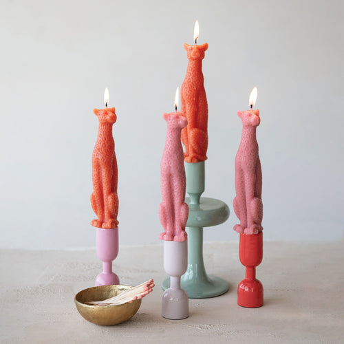 Leopard Shaped Taper Candles