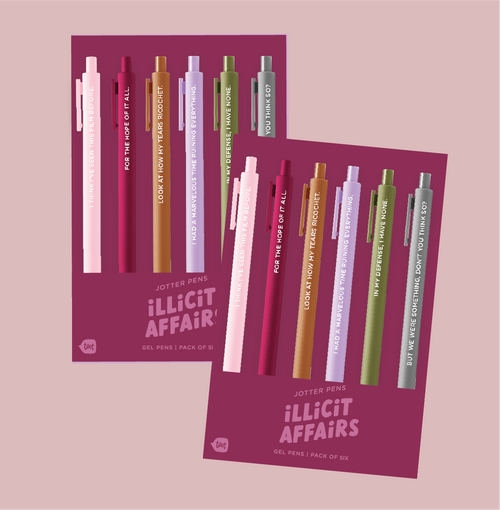 Taylor's Version Jotter Sets - Illicit Affairs (Folklore)