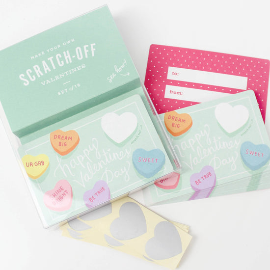 Scratch-off Valentines - Sweetheart