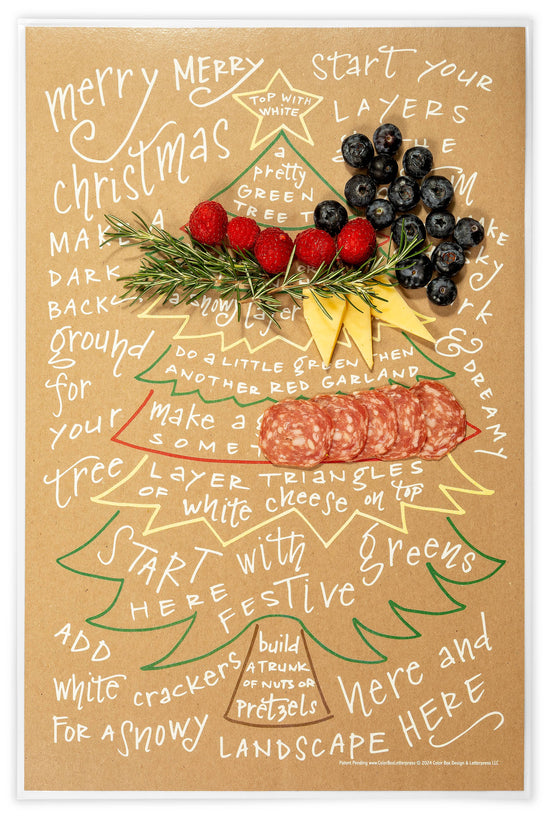 Charcuterie Cheat Sheet - Christmas Tree