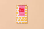 Goldfish Crackers Letterpress Spiral Pocket Size Notebook