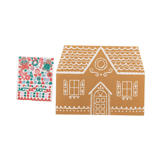 Gingerbread Placemats with Stickers