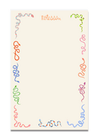 Colorful Snakes Notepad