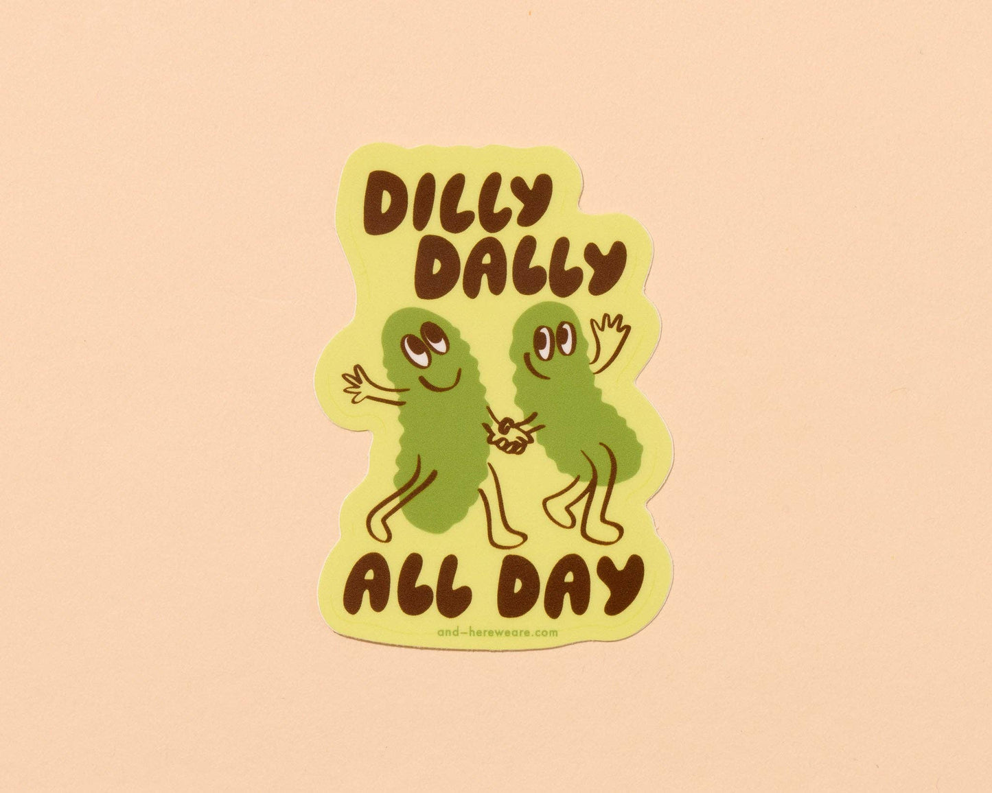 Dilly Dally Sticker