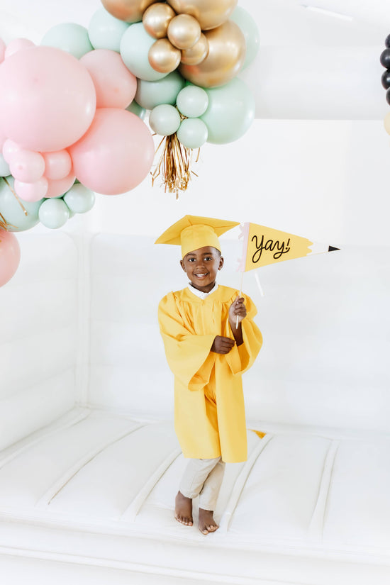 Yay! Pencil Felt Pennant