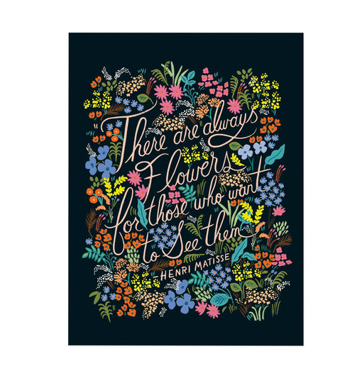 Matisse Quote Art Print (16x20)