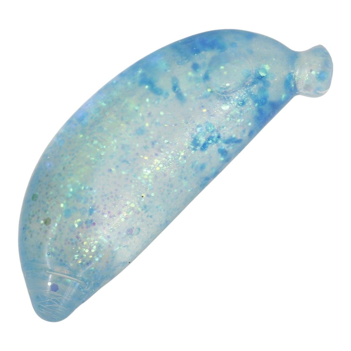 Glitter Banana Squishy Toy