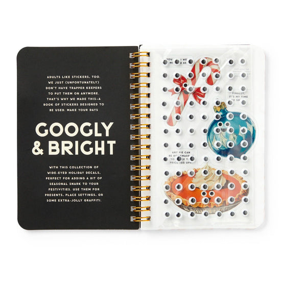 Googly & Bright Holiday Sticker Book
