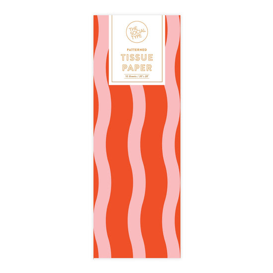 Fussy Stripe Tissue Paper