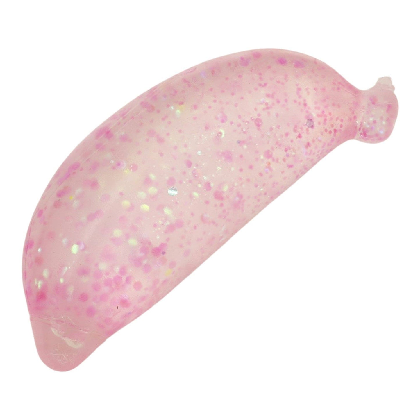 Glitter Banana Squishy Toy