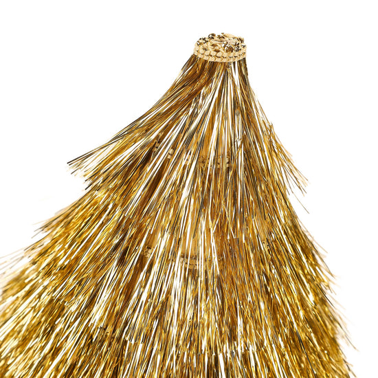 Golden Girl Mini Gold Fringe Party Hats Set