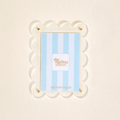 Mini Acrylic Picture Frame Magnet – Clear