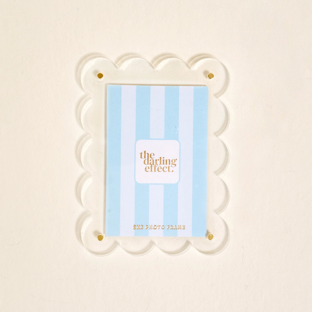 Mini Acrylic Picture Frame Magnet – Clear