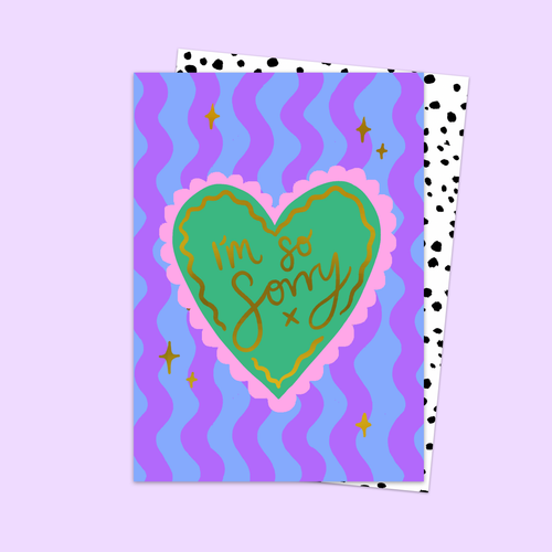 I'm So Sorry Card