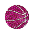 StickerBeans Pink Basketball 2" Sticker