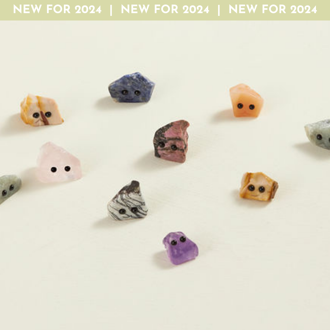 Adopt a Crystal Friend Pet Rock