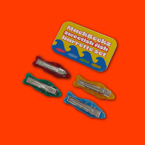 Sweetish Fish Barrette Set