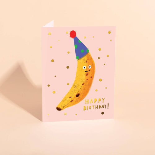 BANANA GUY Birthday Card