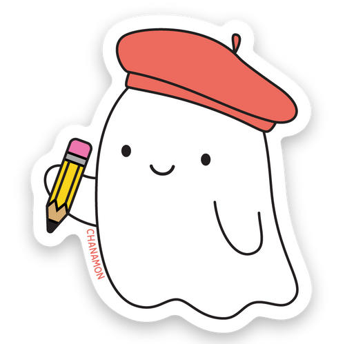 Artist Ghost Sticker