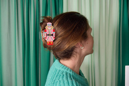 Sweet Nutcracker Hair Claw