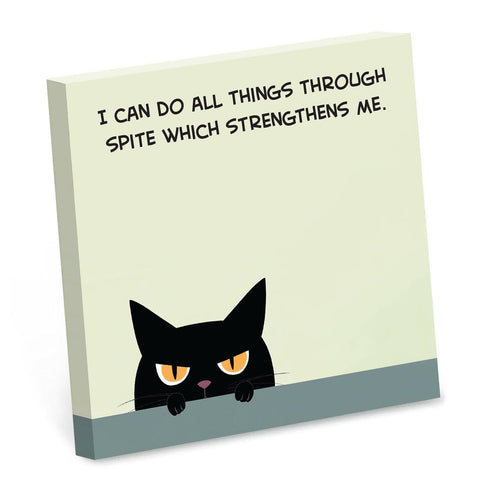 I Can Do All Things Through Spite Sticky Notes