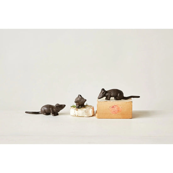 Cast Iron Mouse (3 Styles)