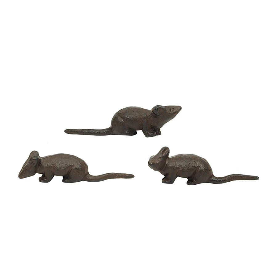 Cast Iron Mouse (3 Styles)