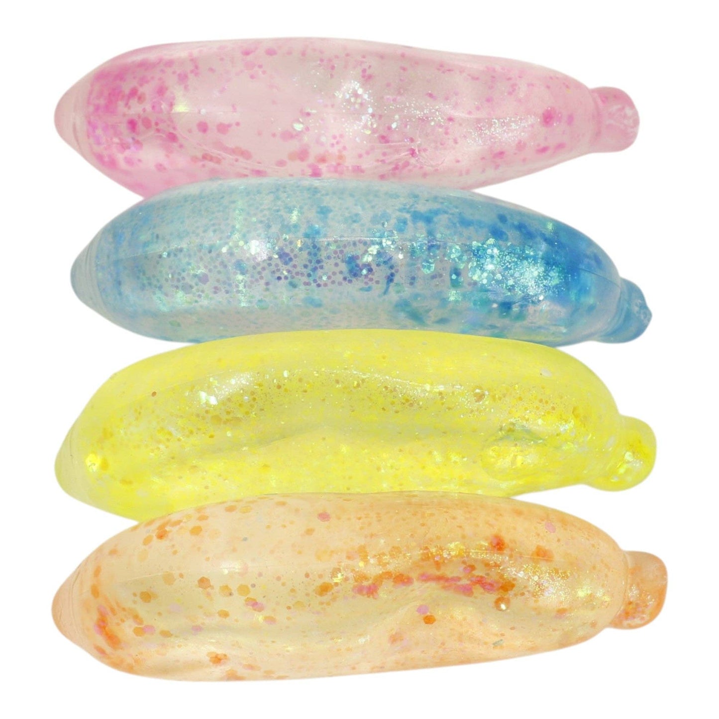 Glitter Banana Squishy Toy