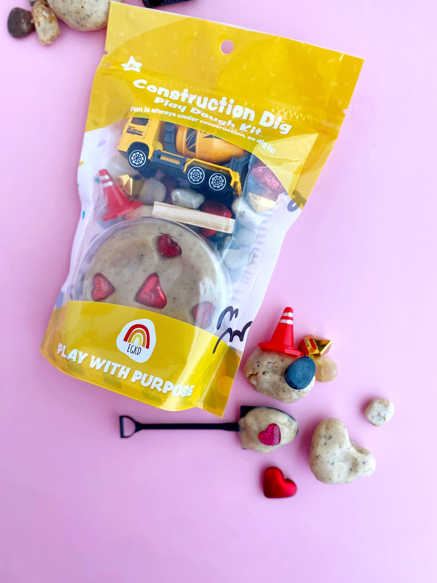 "I Dig You" Construction KidDough Play Kit