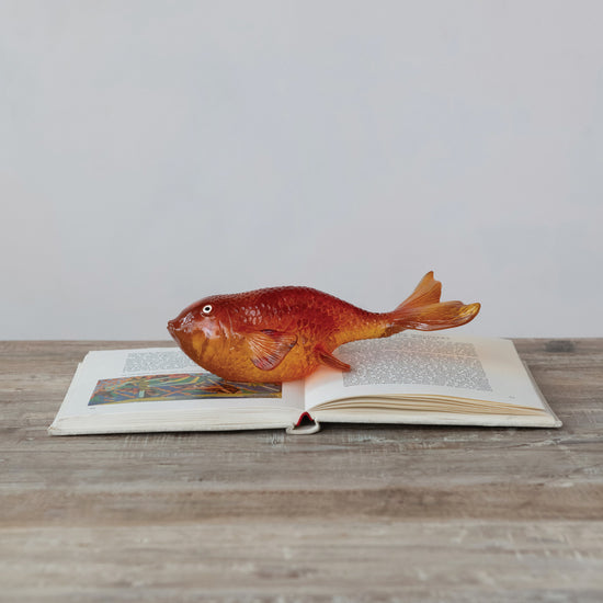 Resin Goldfish Decor
