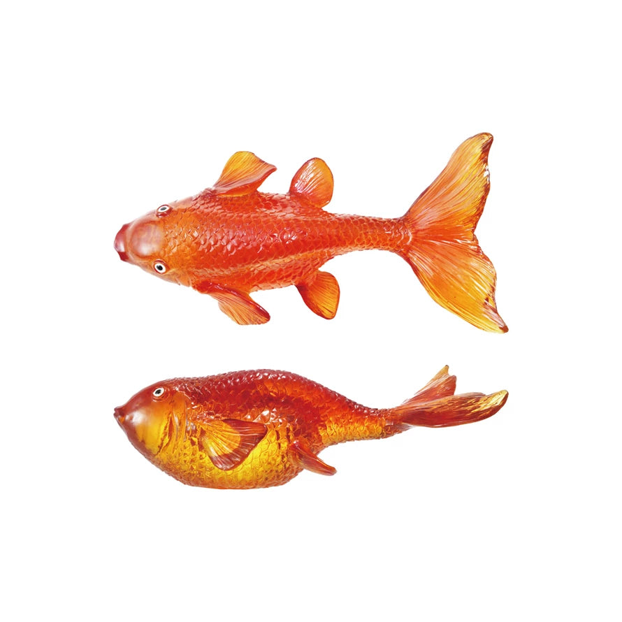 Resin Goldfish Decor