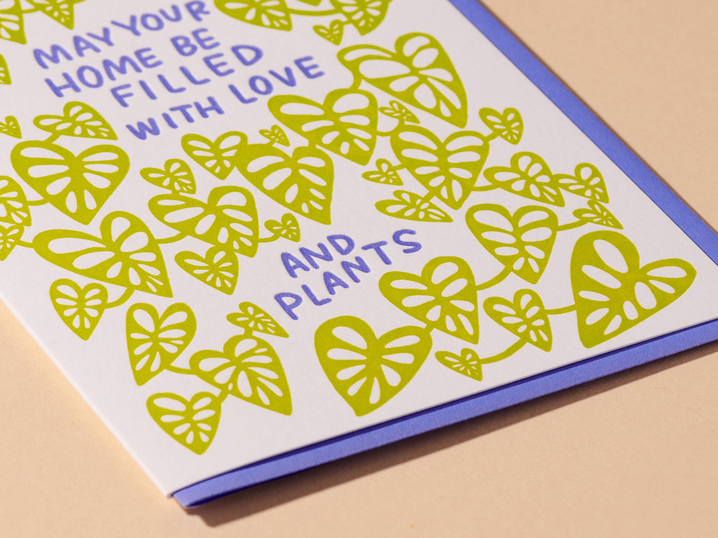 Love and Plants Housewarming Card