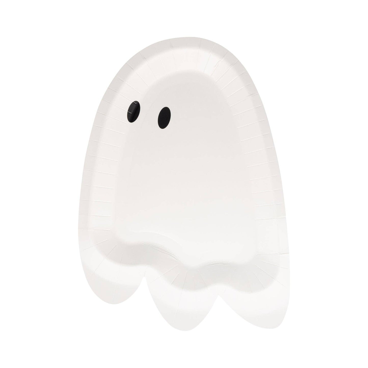 Ghost Shaped Paper Plates