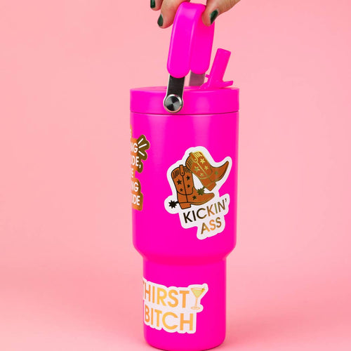 Kickin' Ass Vinyl Sticker