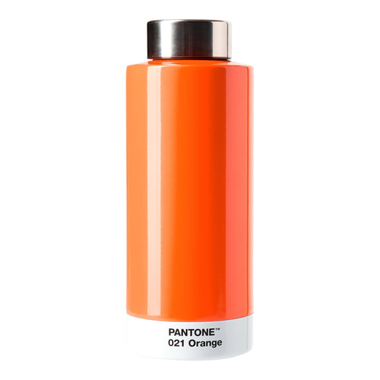 PANTONE Thermo Steel Drinking Bottle - 021 Orange